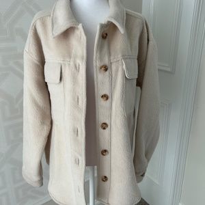 L.A. Hearts Boyfriend Button up Shacket size M/L